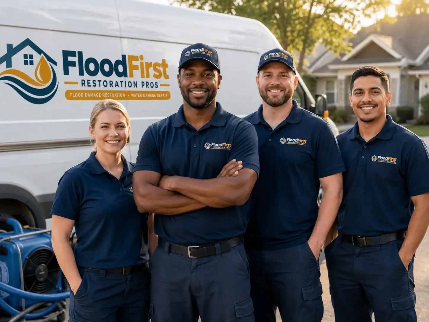 Flood Damage Restoration company in Rockville, NE